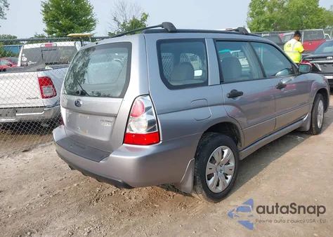 2008 Subaru Forester 2.5X from USA, damaged, VIN JF1SG63668H722437